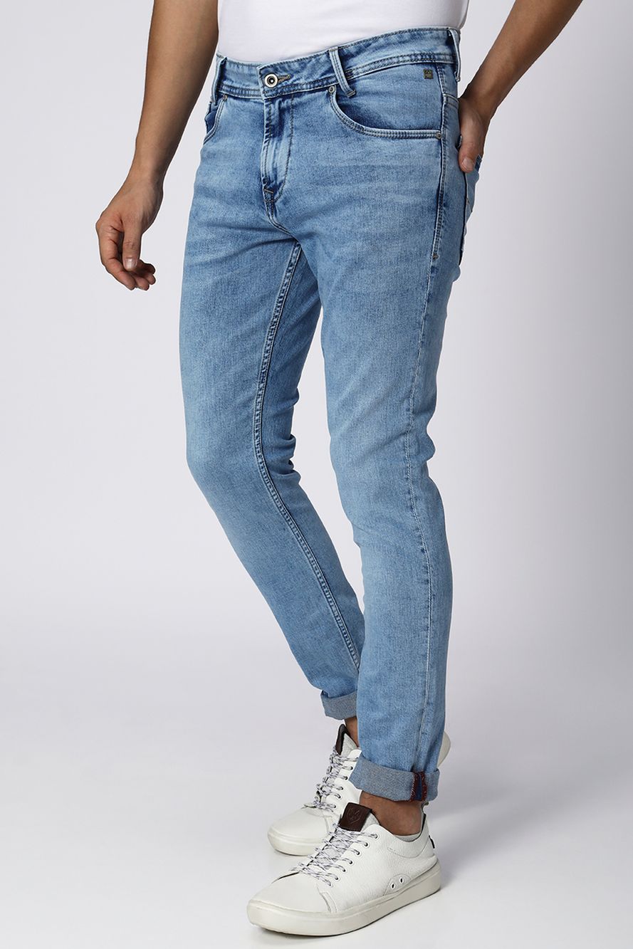 Light Blue Skinny Fit Originals Stretch Jeans