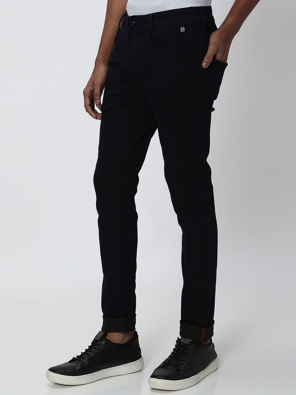 Navy Skinny Fit Originals Stretch Jeans