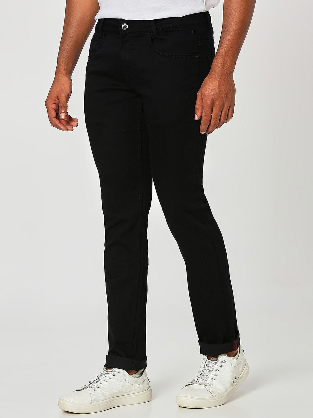 Jet Black Super Slim Fit Originals Stretch Jeans