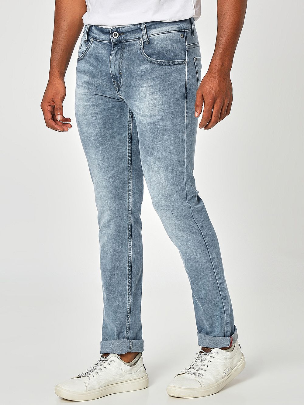 Grey Super Slim Fit Originals Stretch Jeans