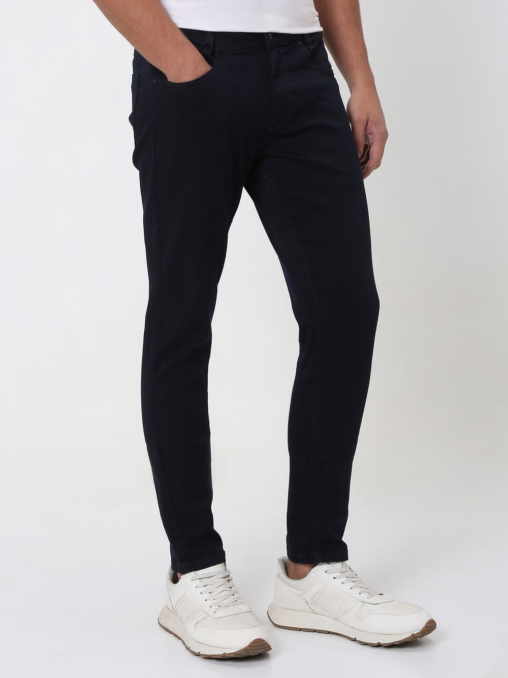 Navy Skinny Fit Originals Stretch Jeans