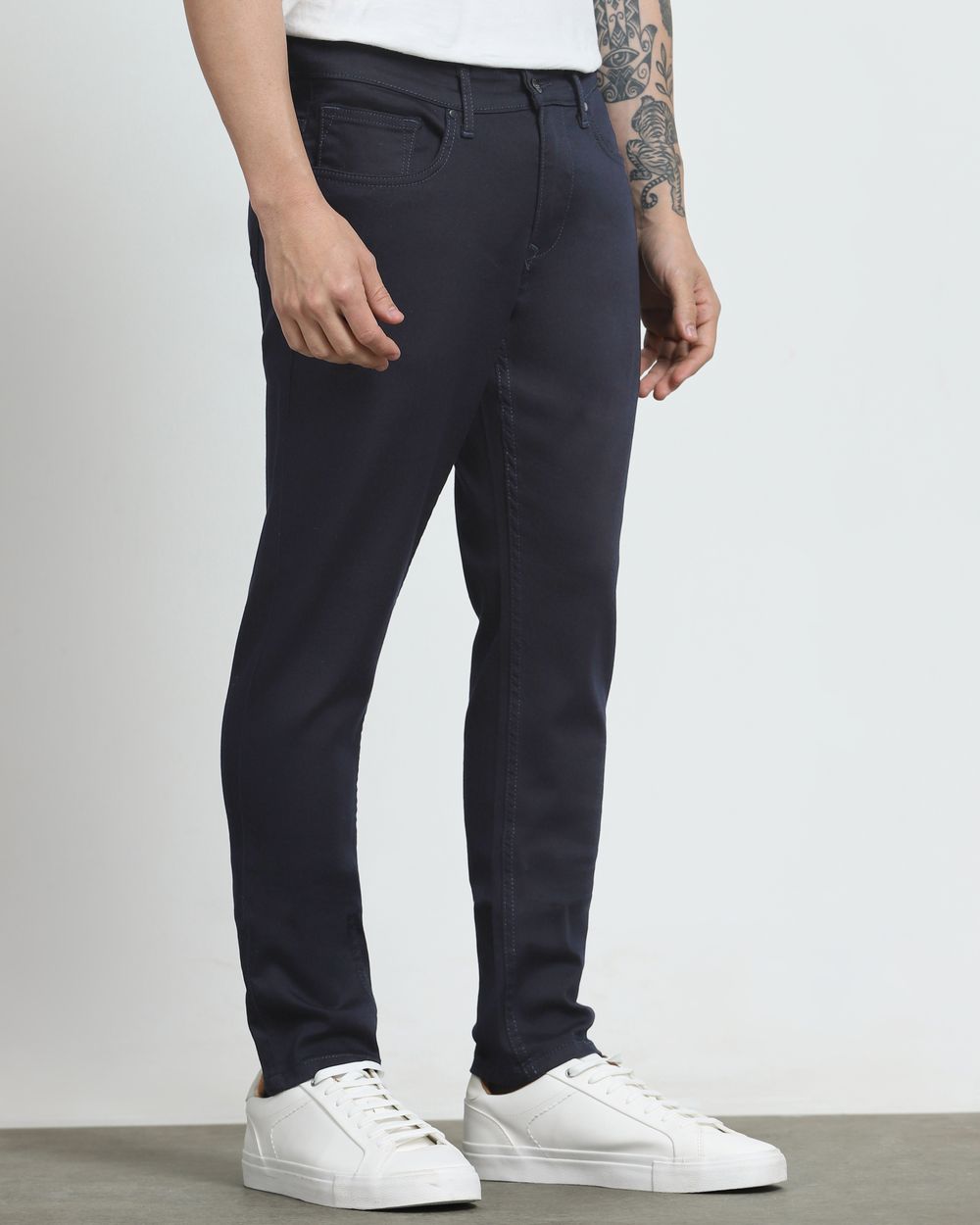 Navy Skinny Fit Jeans