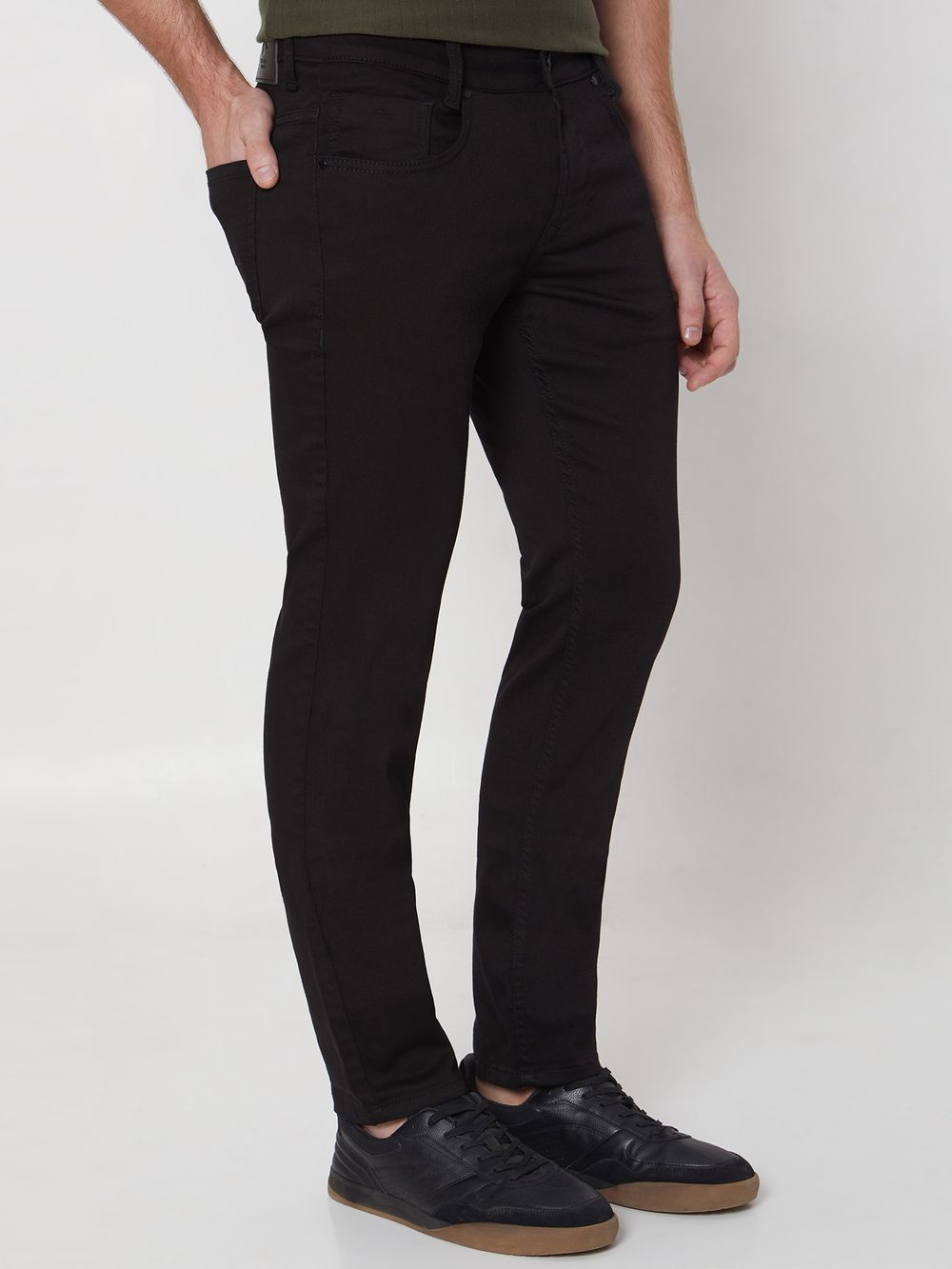 Jet Black Super Slim Fit Originals Stretch Jeans