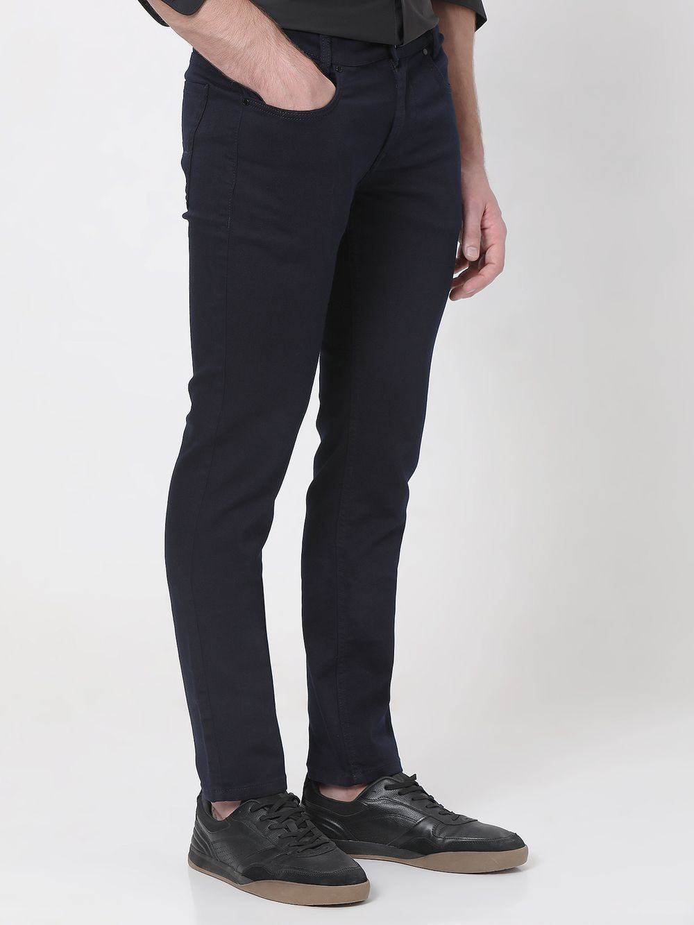 Navy Super Slim Fit Originals Stretch Jeans