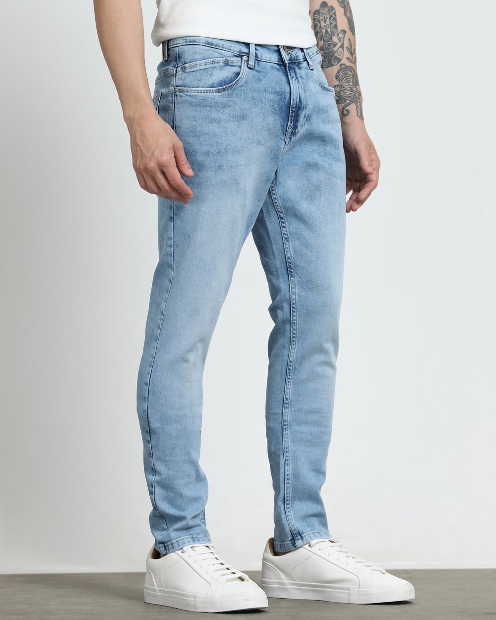 Light Blue Skinny Fit Jeans