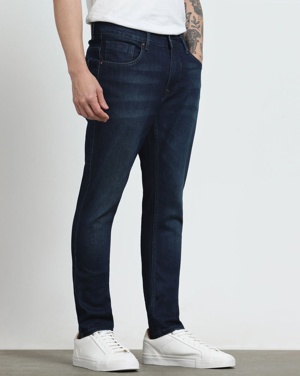 Tinted Skinny Fit Jeans