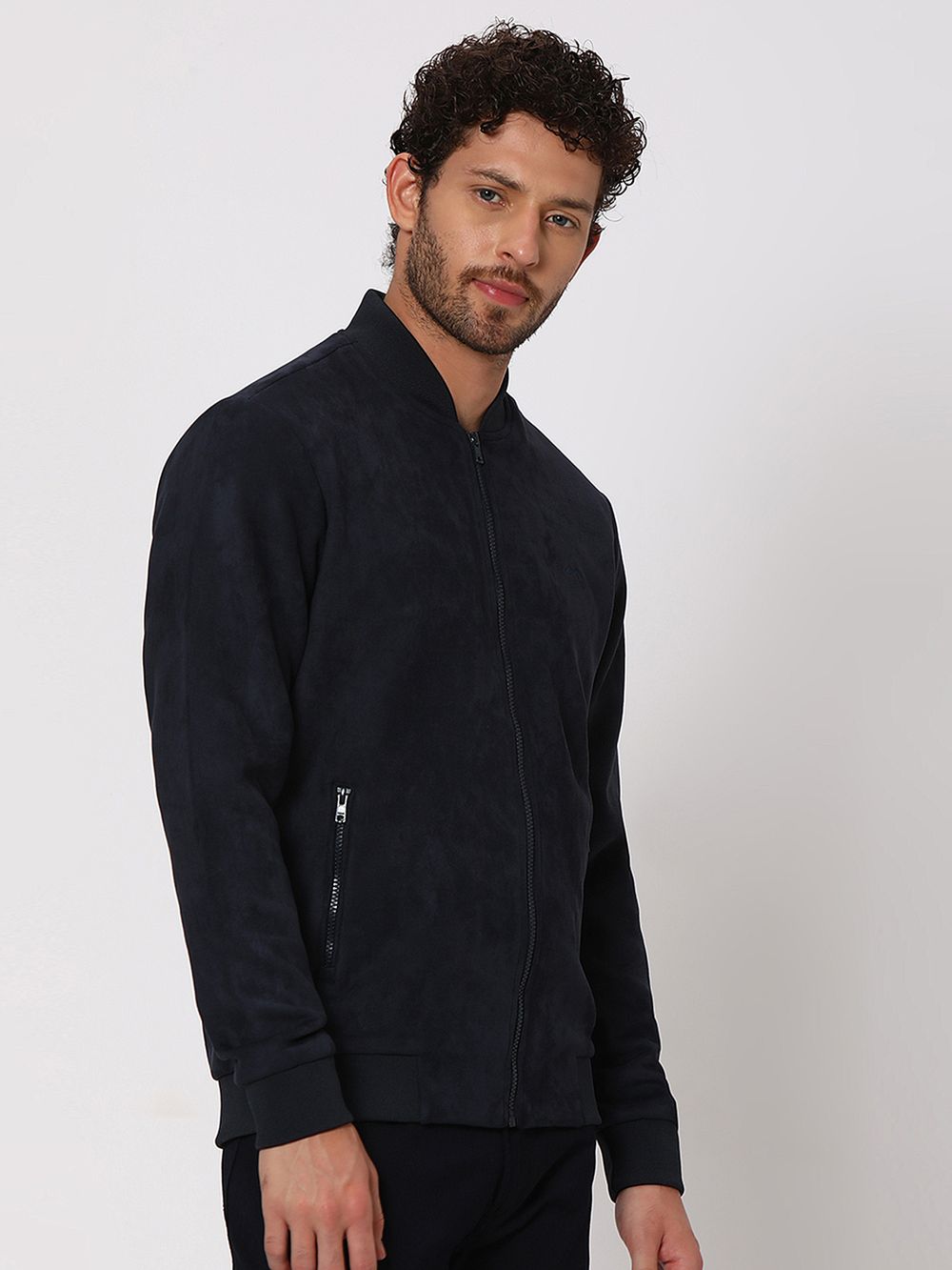 Navy Slim Fit Jacket