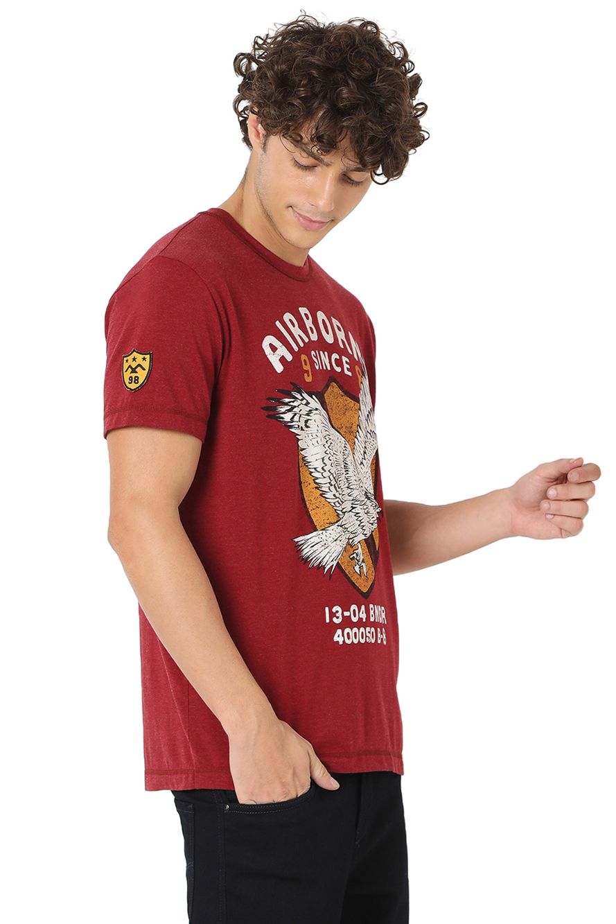 Red Mumbai Kite Graphic Tee