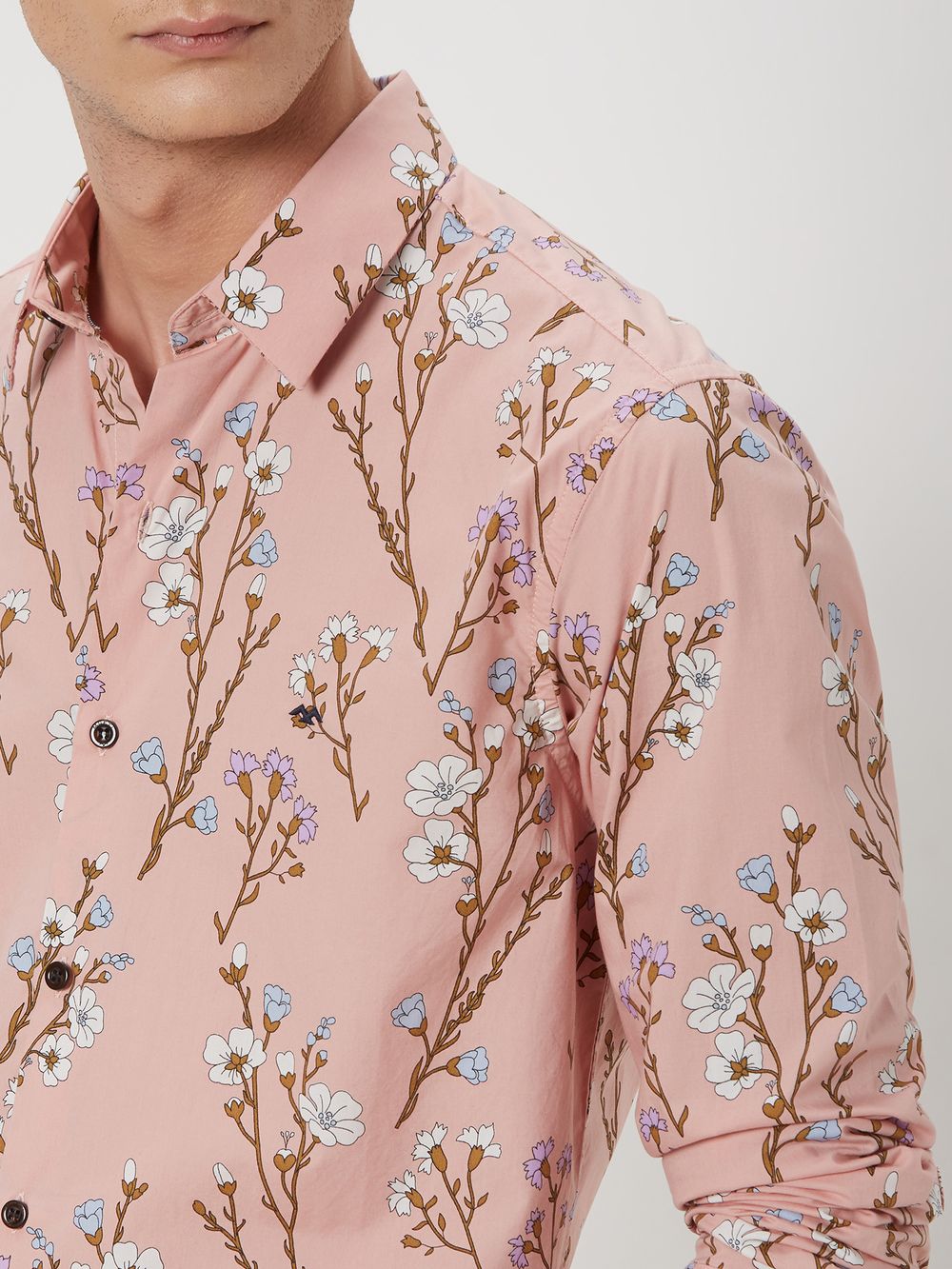 Pink Digital Print Shirt