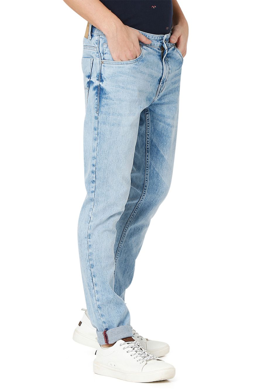 Iced Light Blue Skinny Fit Original Stretch Jeans