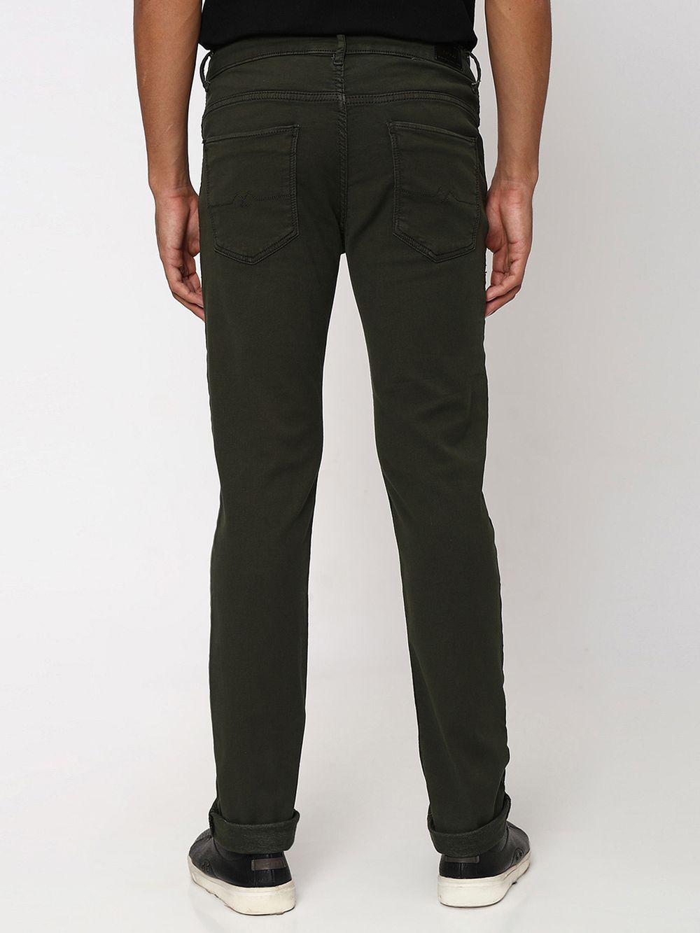 Green Super Slim Fit Superstretch Coloured Jeans