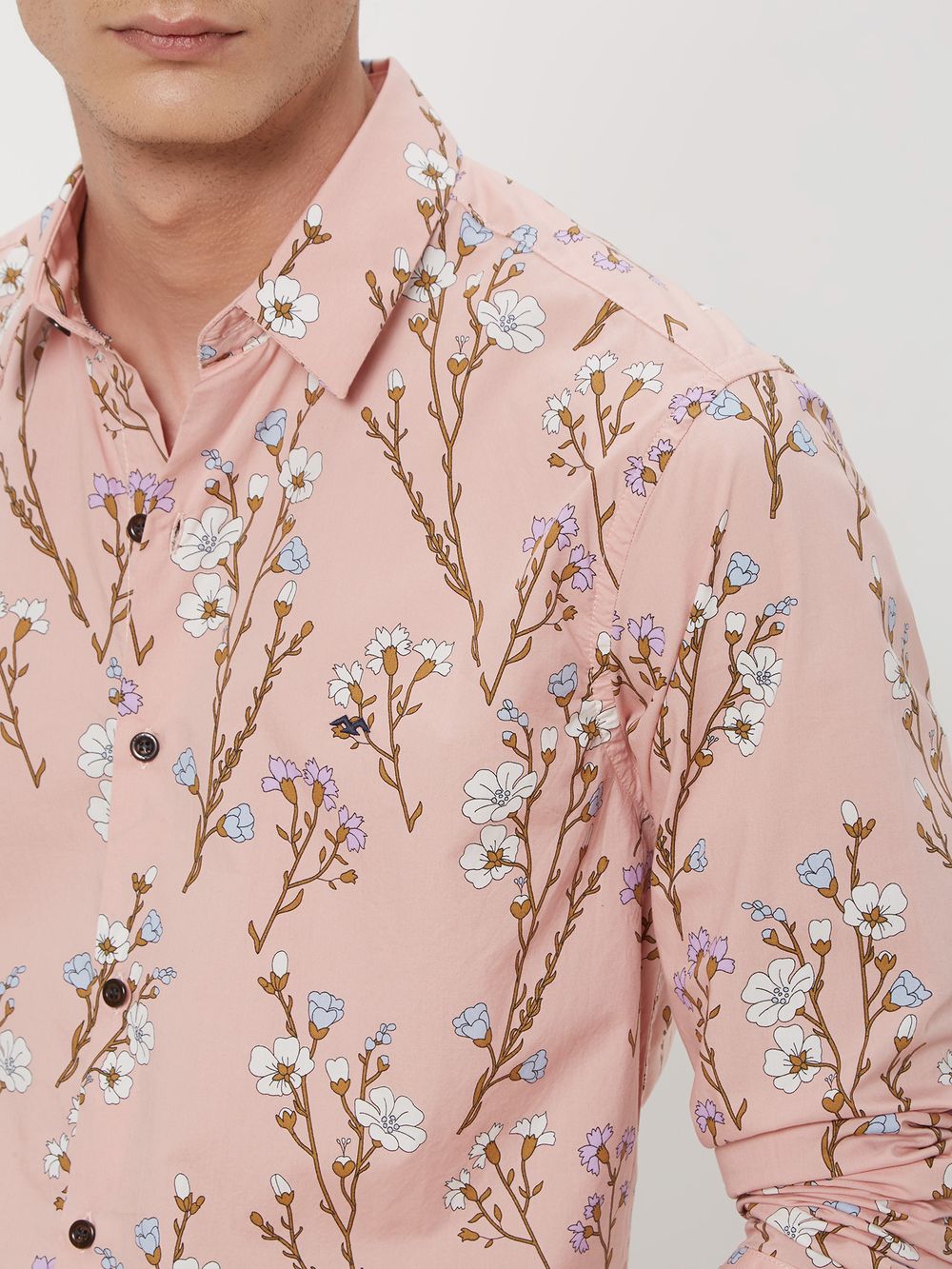 Pink Digital Print Shirt