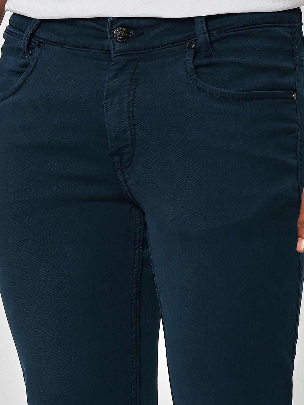 Navy Super Slim Fit Superstretch Coloured Jeans