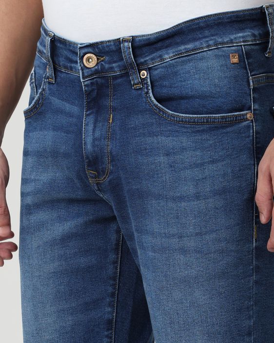 Buy Mid Blue Super Slim Fit Originals Stretch Jeans Online