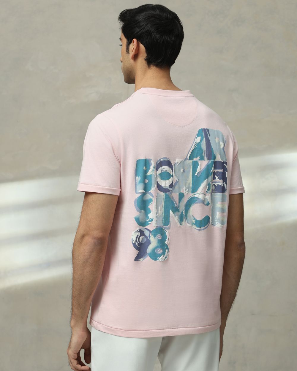 Pink Graphic Regular Fit T-Shirt