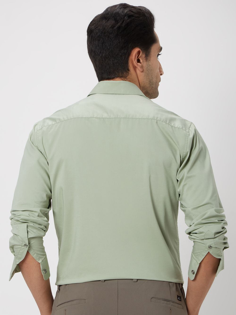 Light Olive Lightweight Stretch Shirt