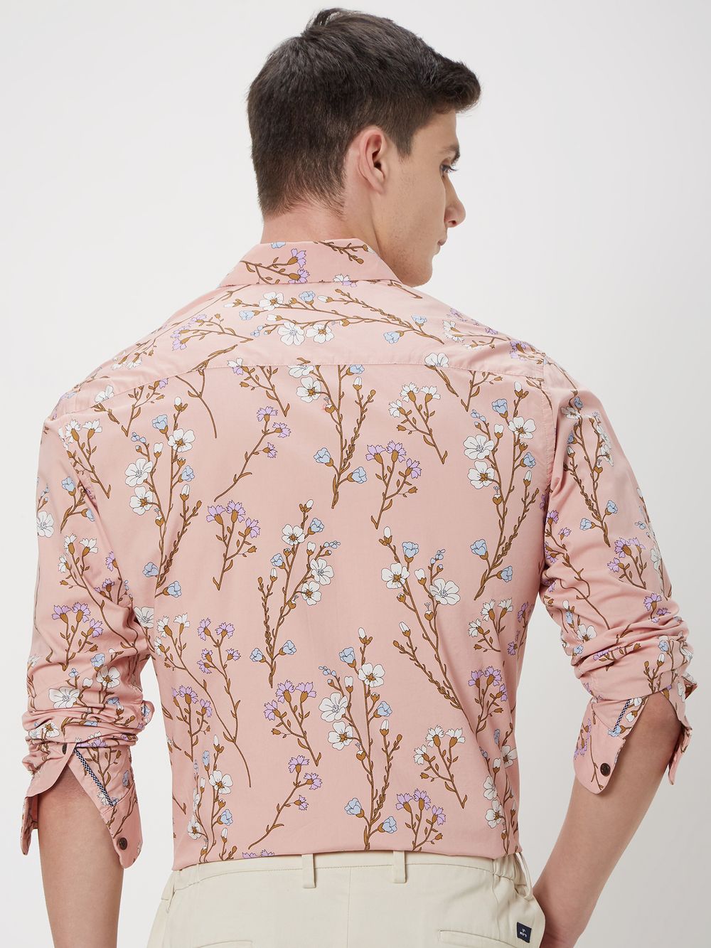 Pink Digital Print Shirt