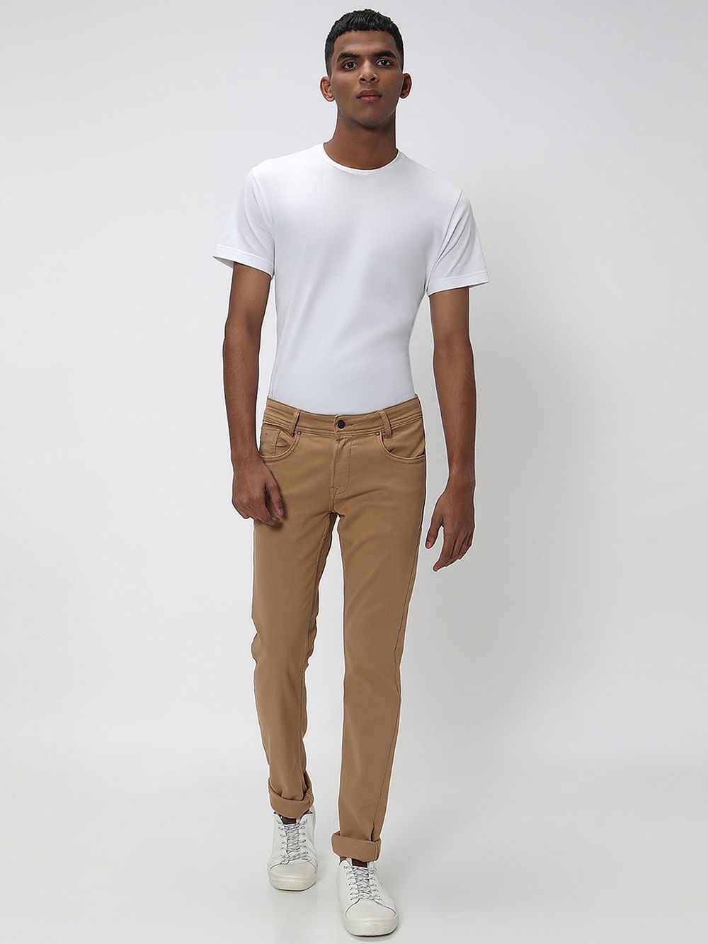 Khaki Super Slim Fit Superstretch Coloured Jeans