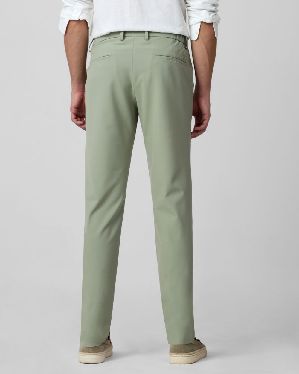 Buy Green Ankle Length Stretch Chinos Online at Muftijeans Buy Green Ankle Length Stretch Chinos Online at Muftijeans
