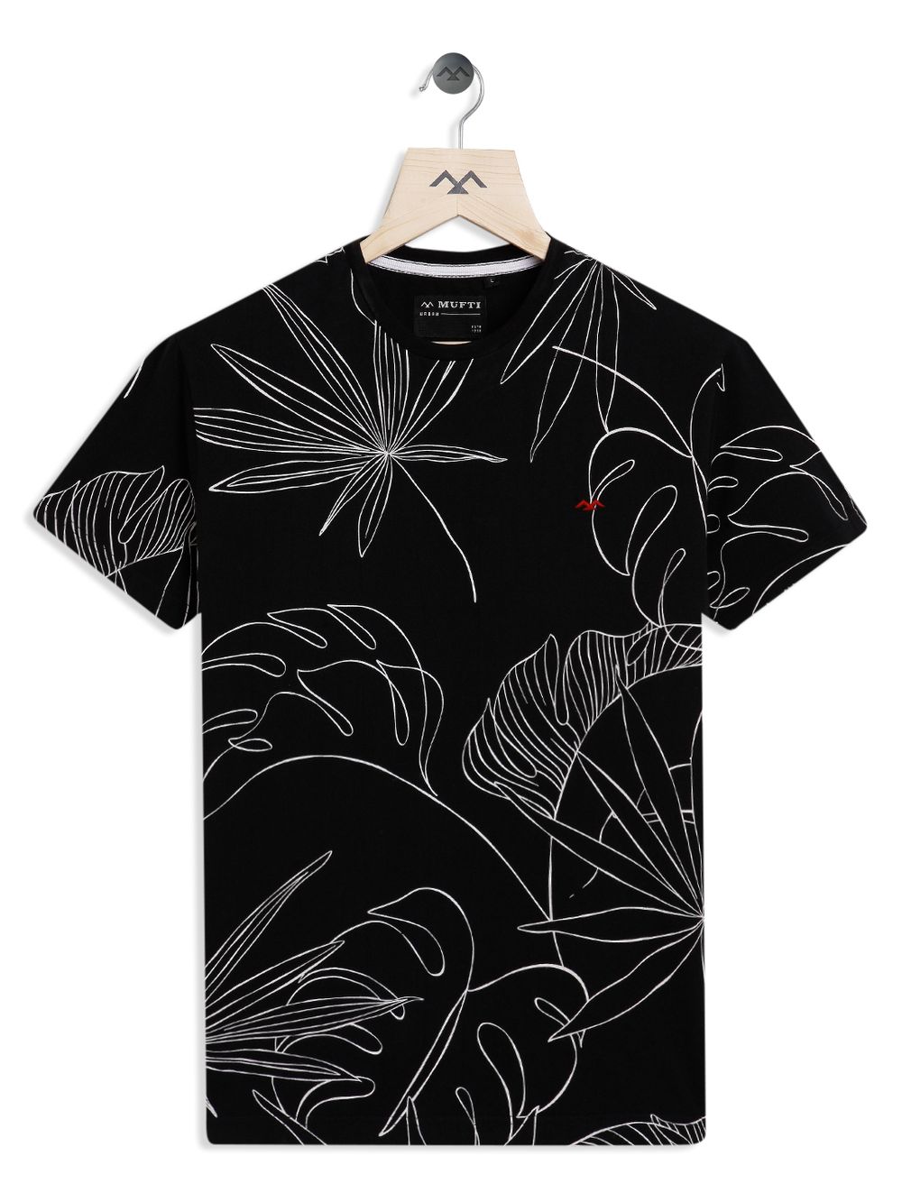 Black Leaf Graphic Tee