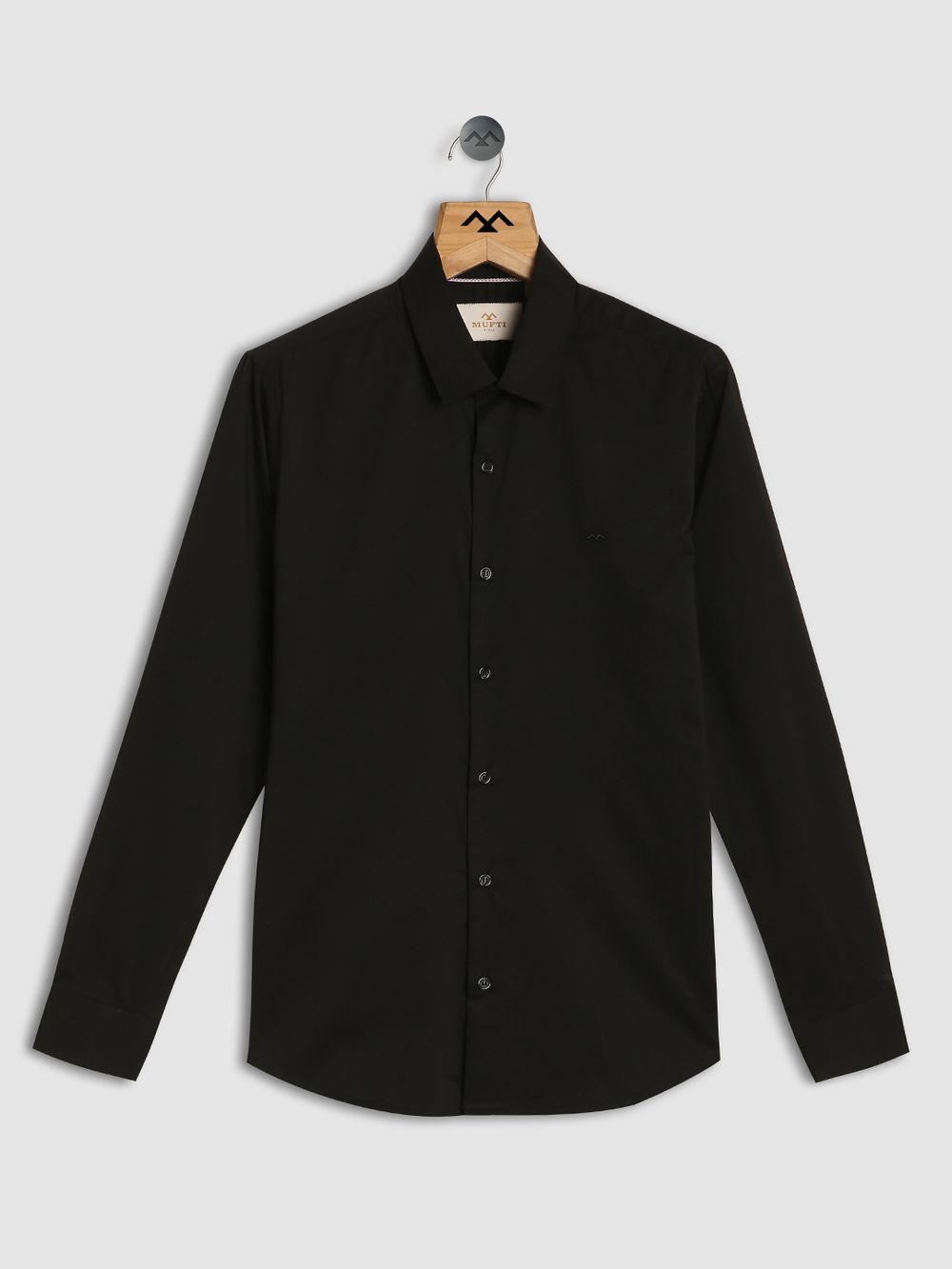 Black Lightweight Stretch Shirt