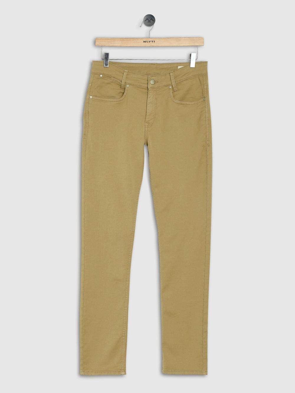 Light Khaki Super Slim Fit Superstretch Coloured Jeans