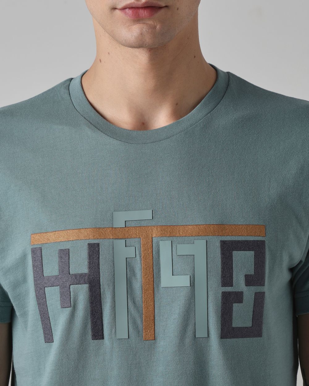 Green Graphic Print T-Shirt
