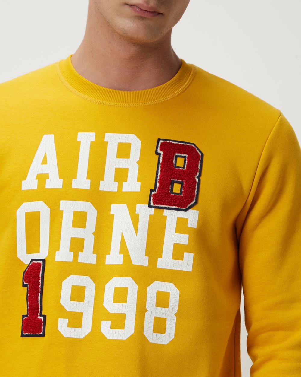 Buy Mustard Red Plain Knitted Fleece Sweatshirt Online at Muftijeans