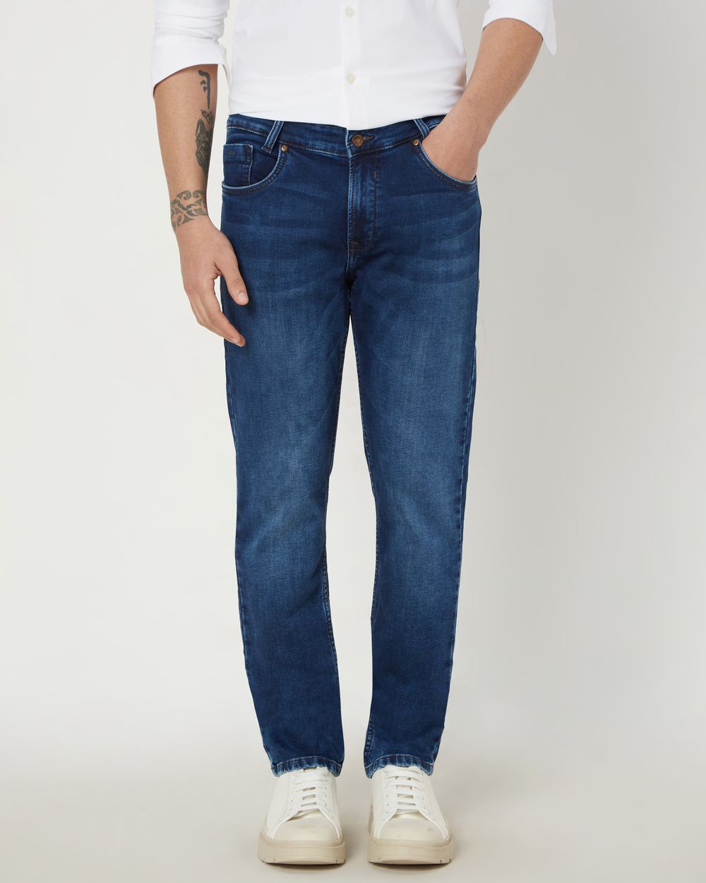 Mufti straight fit jeans deals