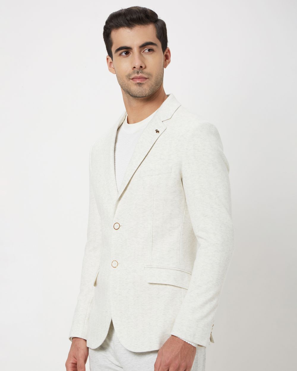 White blazer slim fit store