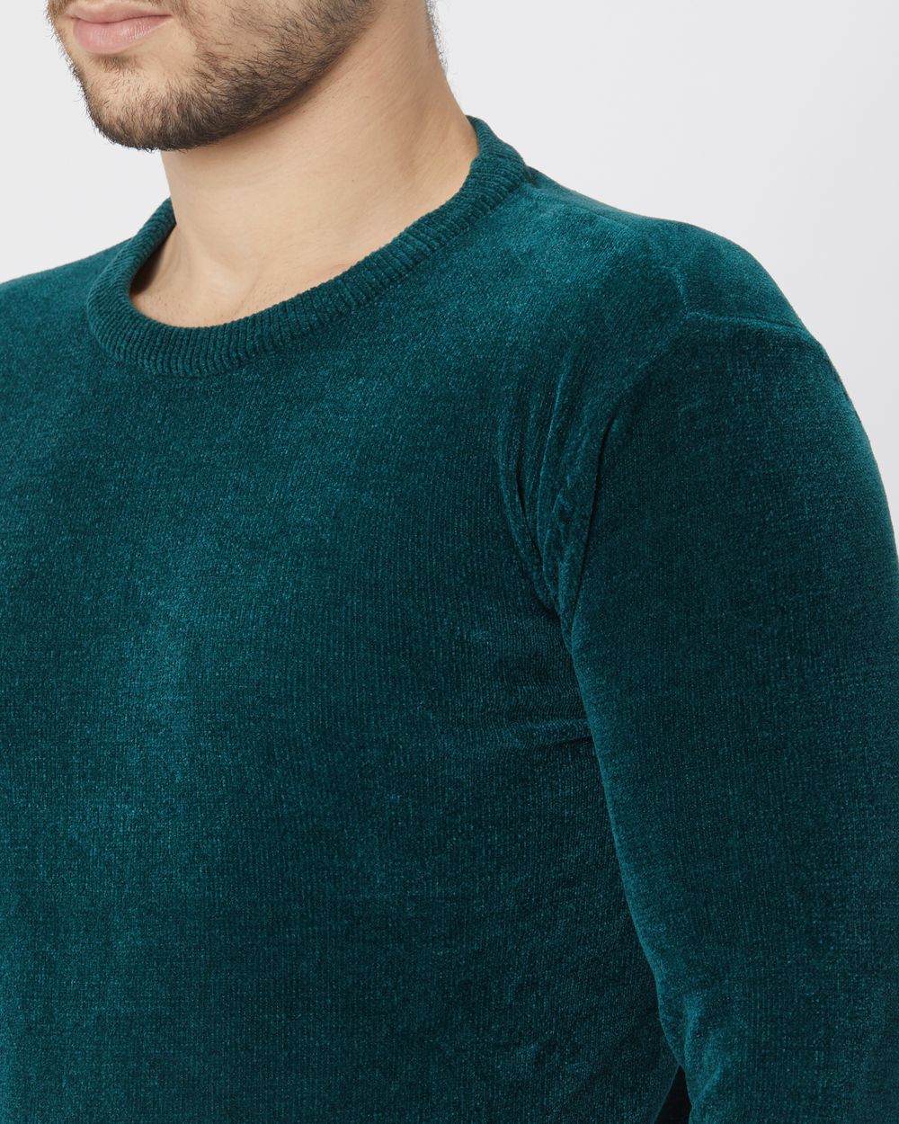 Velvet green sweater new arrivals