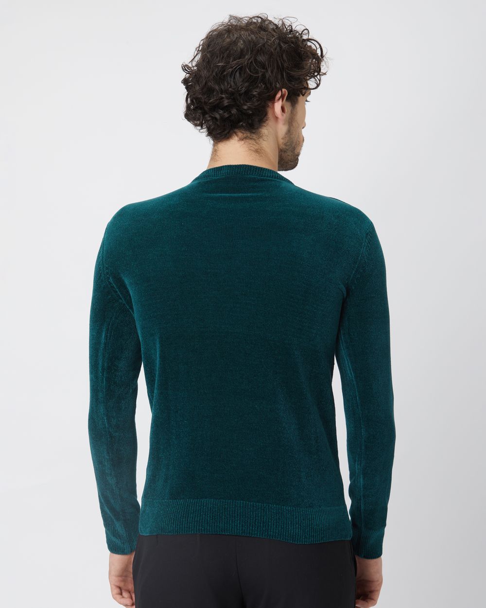 Velvet green sweater discount