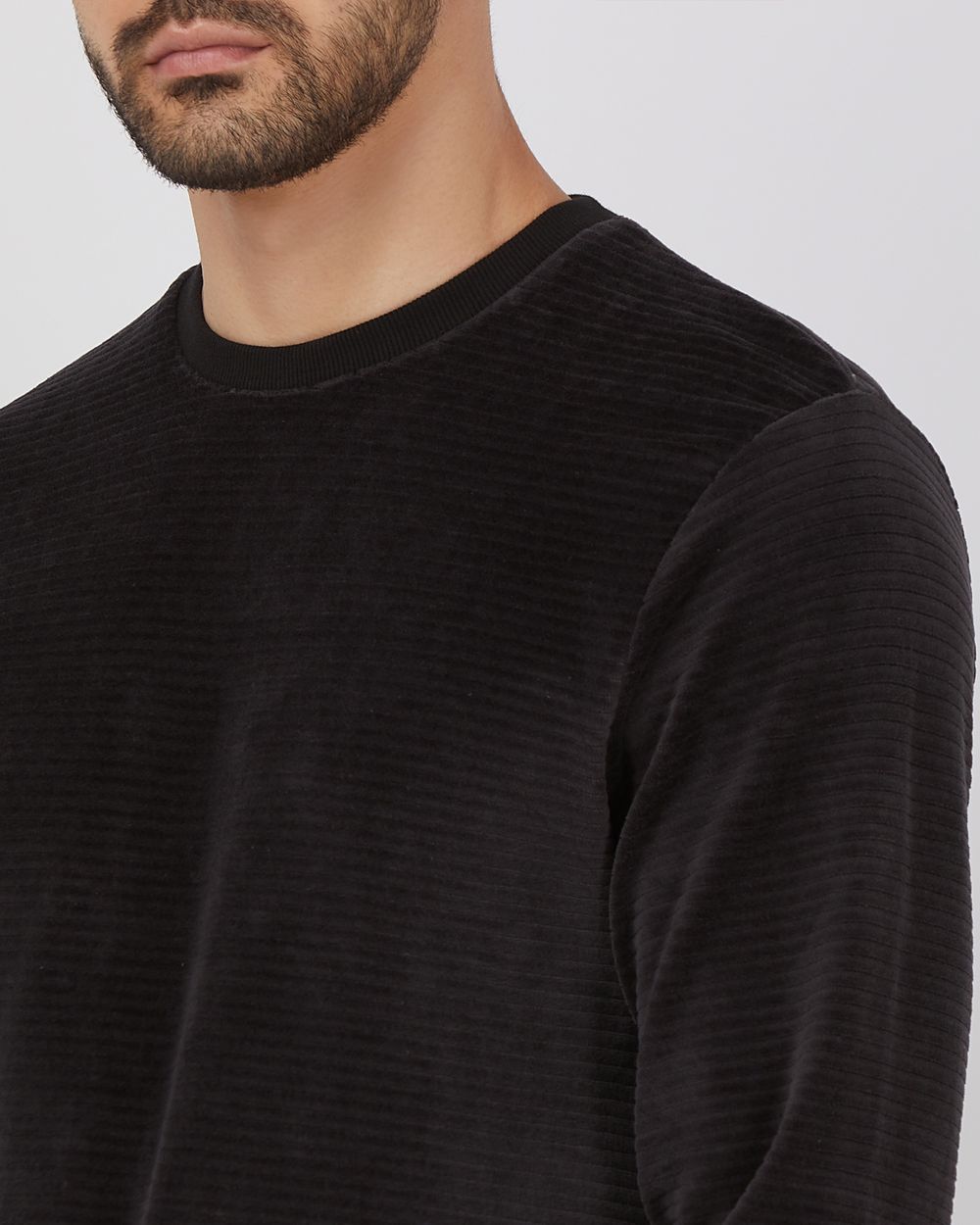 Mens velour sweatshirt clearance
