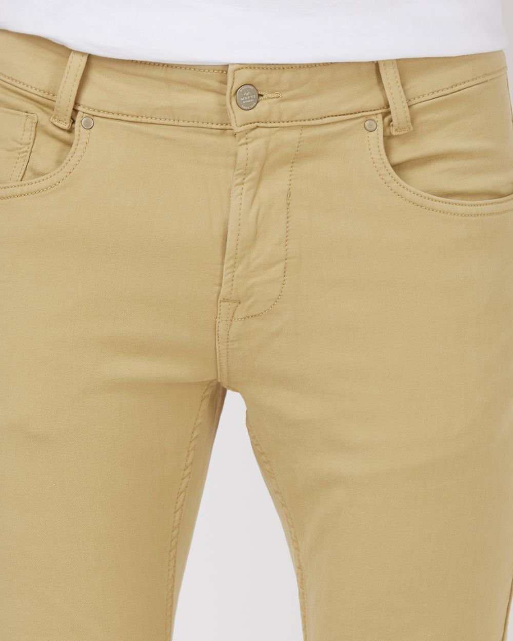 Light Green Skinny Fit Superstretch Coloured Jeans