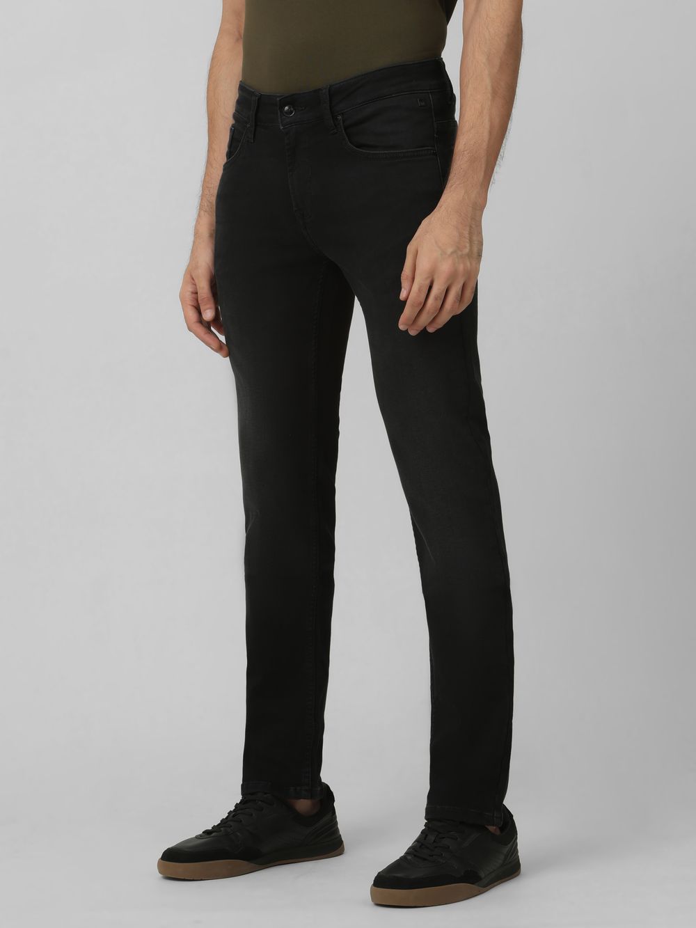Black Super Slim Fit Flyweight Jeans