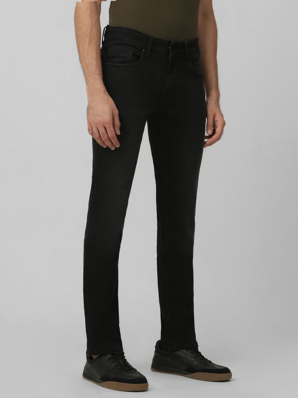 Black Super Slim Fit Flyweight Jeans