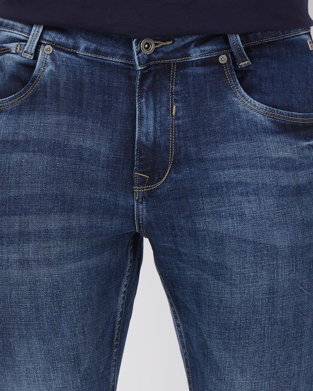Blue Black Skinny Fit Originals Stretch Jeans