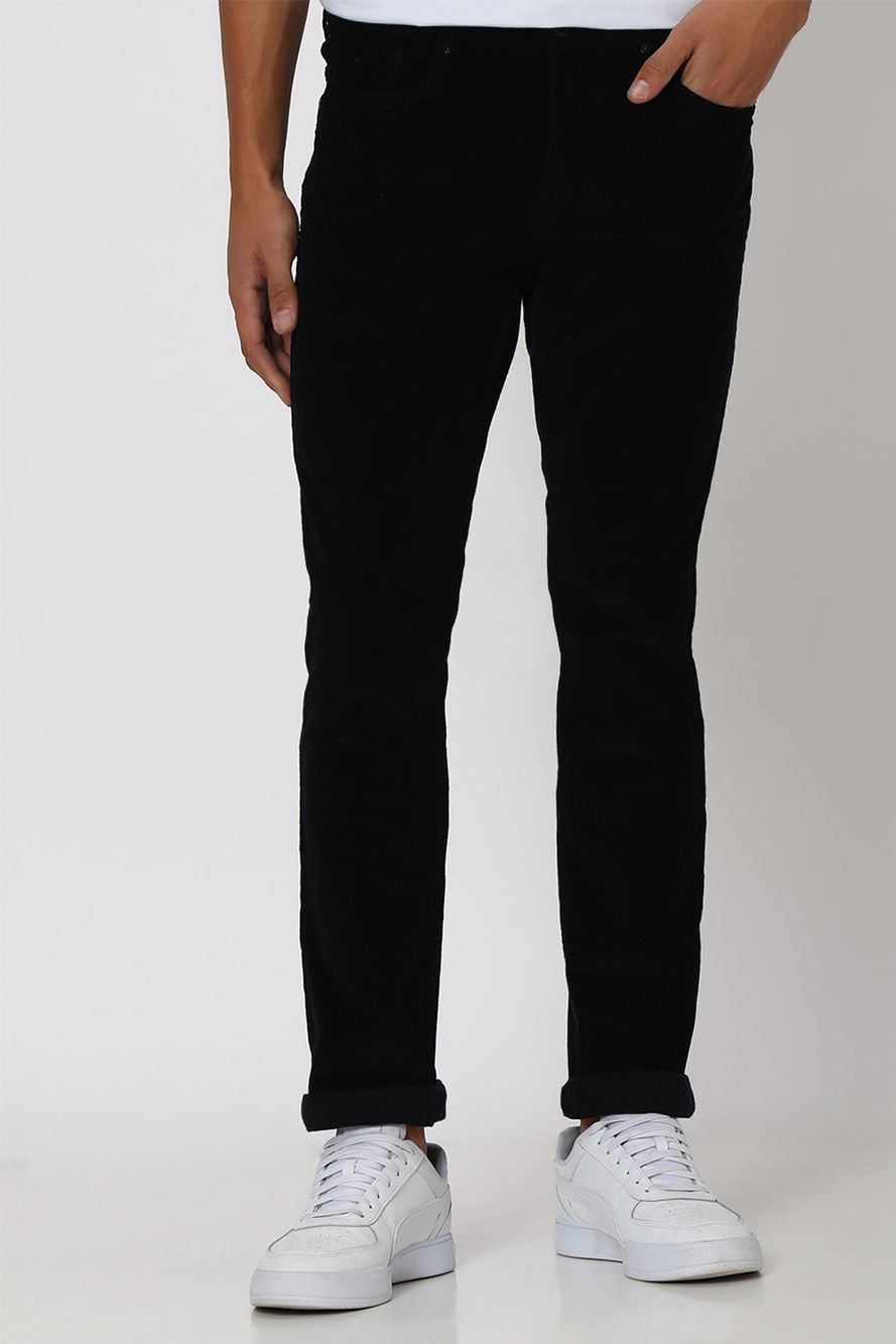 Navy Super Slim Fit Cotton Denim