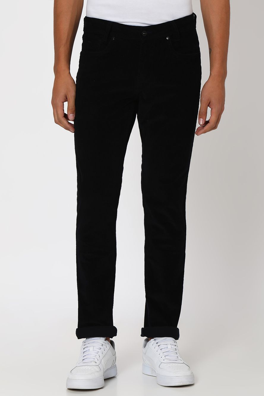 Navy Super Slim Fit Cotton Denim