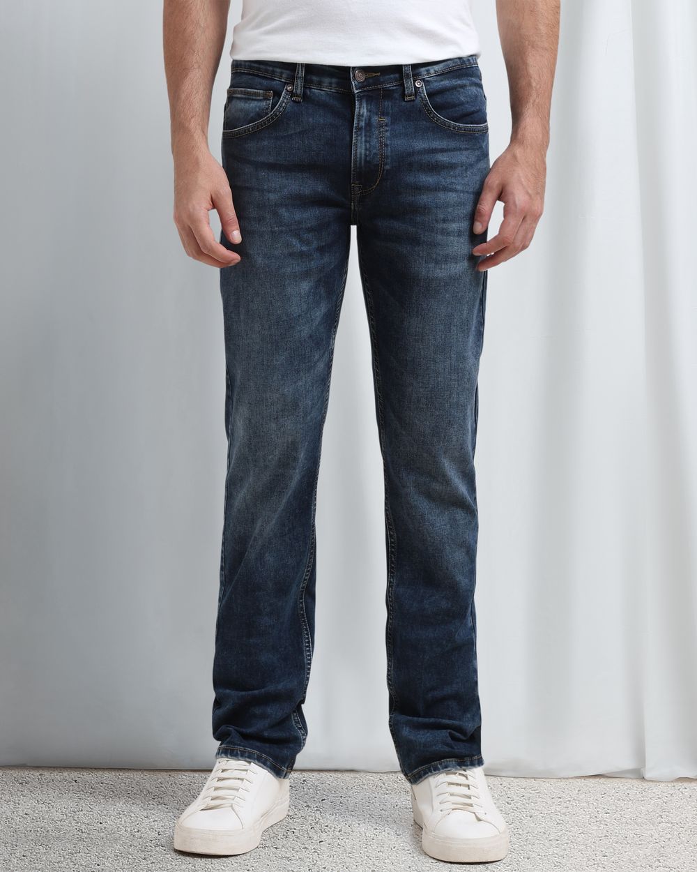 Blue Black Super Slim Fit Original Stretch