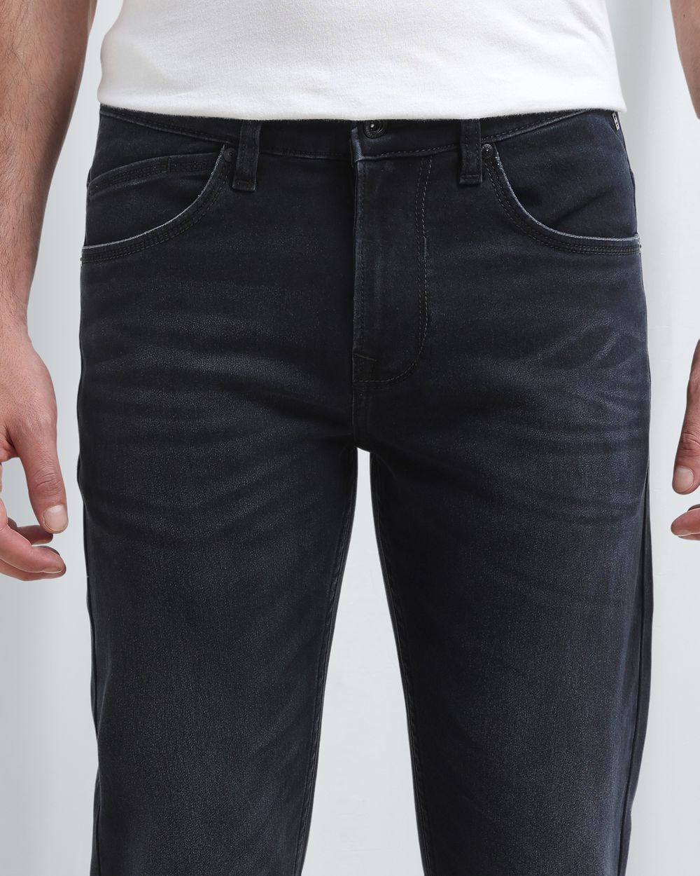 Black Super Slim Fit Original Stretch