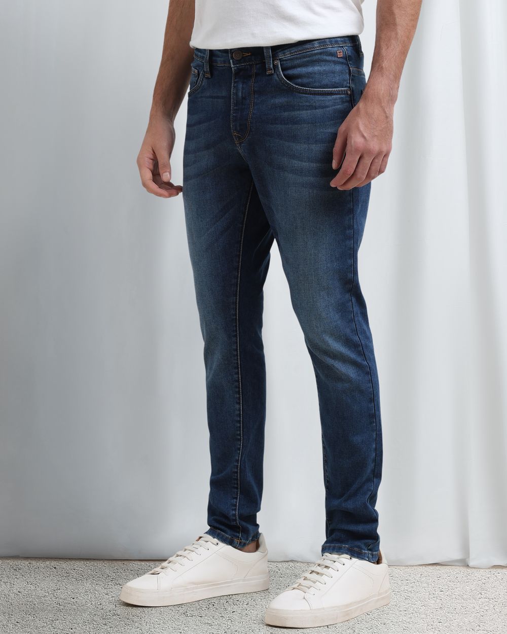 Blue Black Skinny Fit Original Stretch