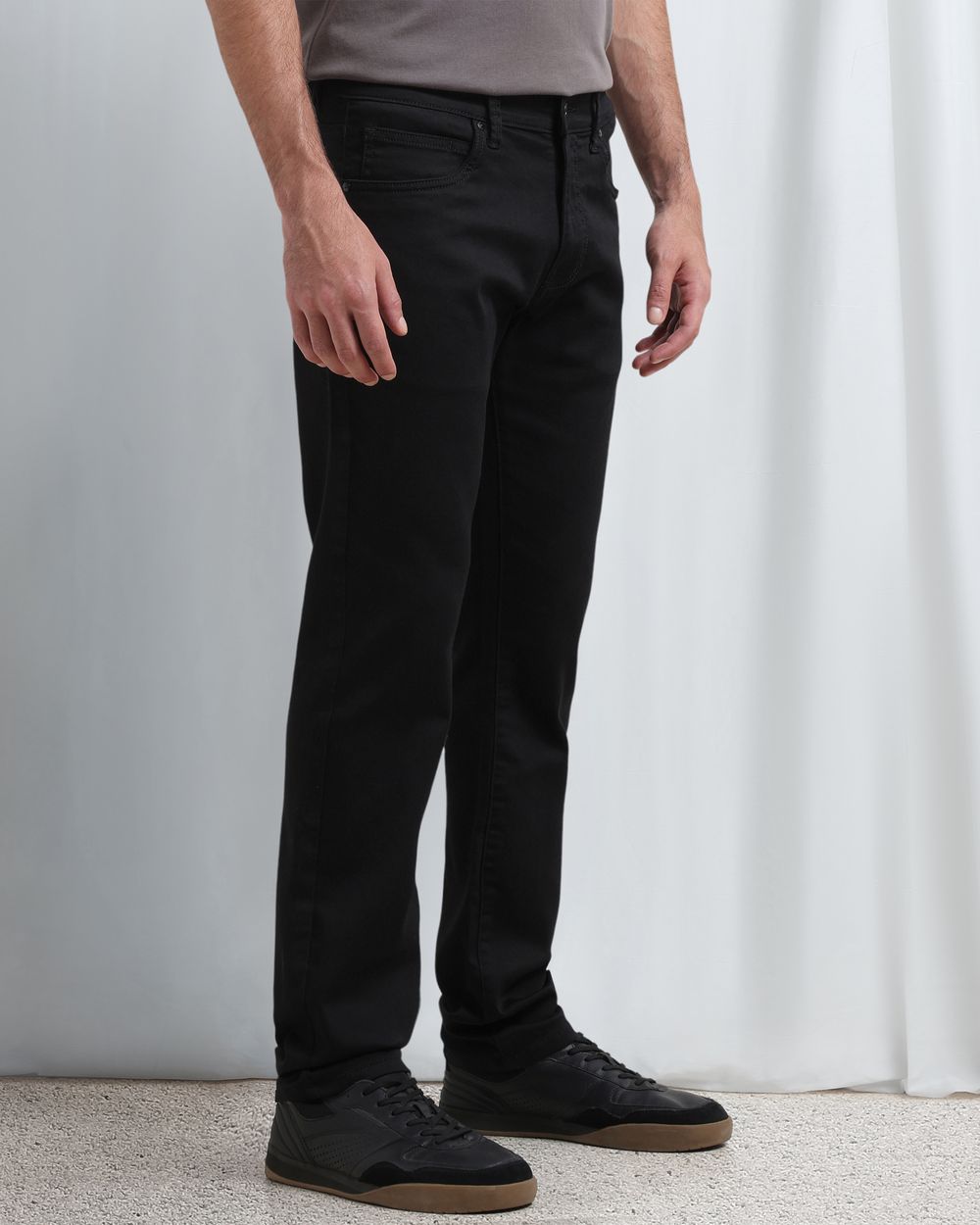 Jet Black Straight Fit Original Stretch