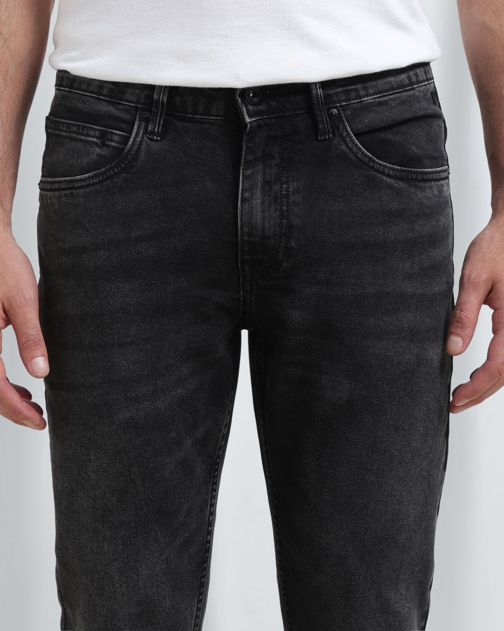 Charcoal Skinny Fit Original Stretch