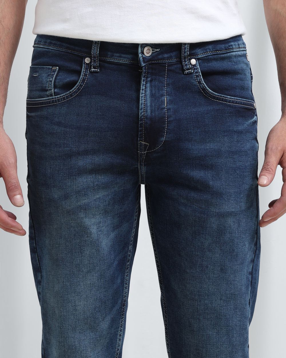 Tinted Super Slim Fit Denim Deluxe Stretch