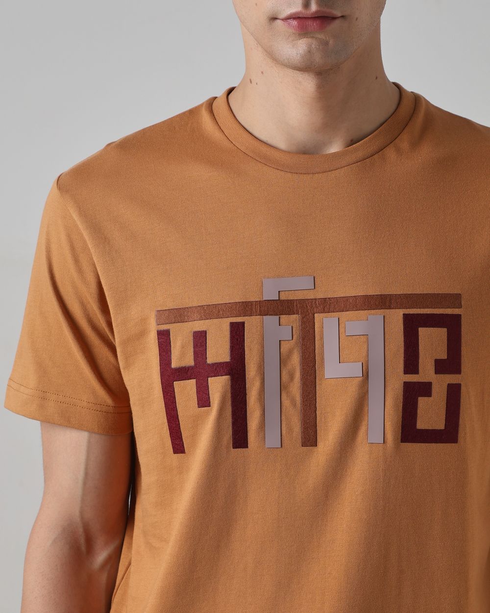Mustard Graphic Print T-Shirt