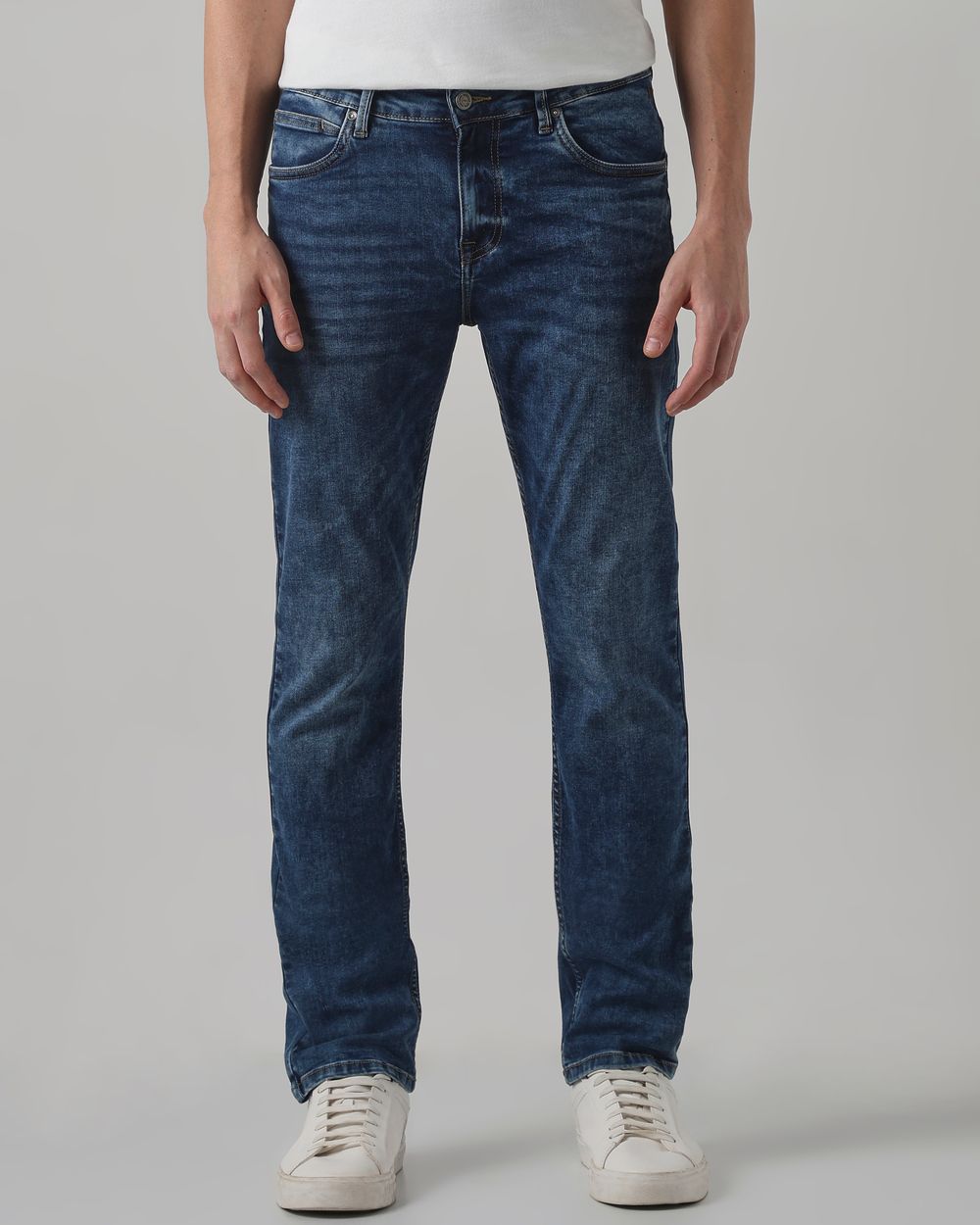 Blue Black Super Slim Fit Original Stretch