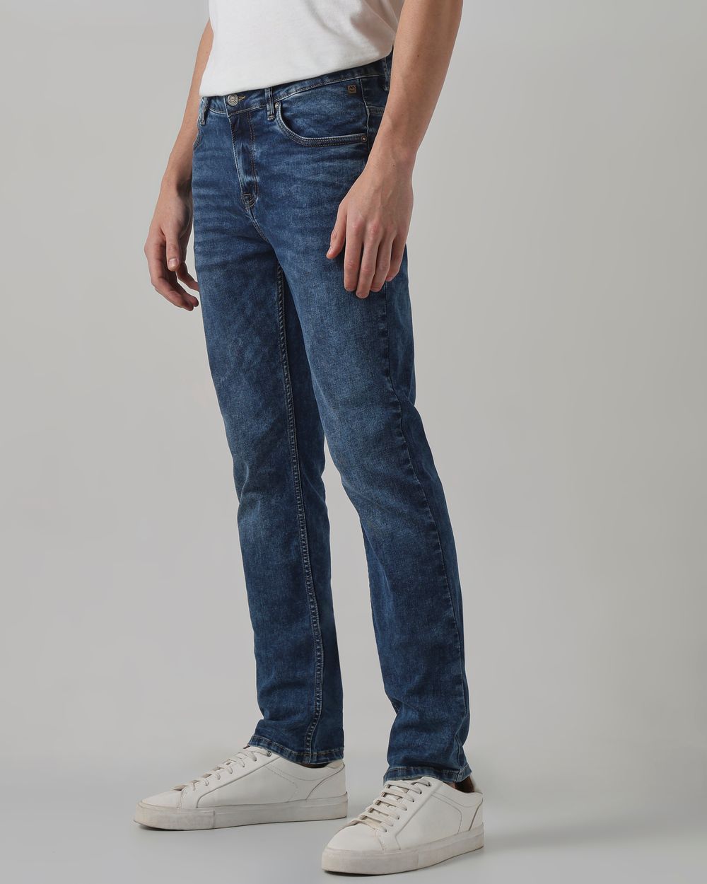 Blue Black Super Slim Fit Original Stretch