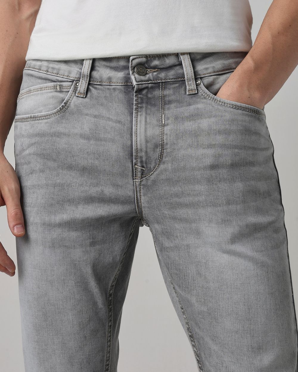 Light Grey Skinny Fit Original Stretch