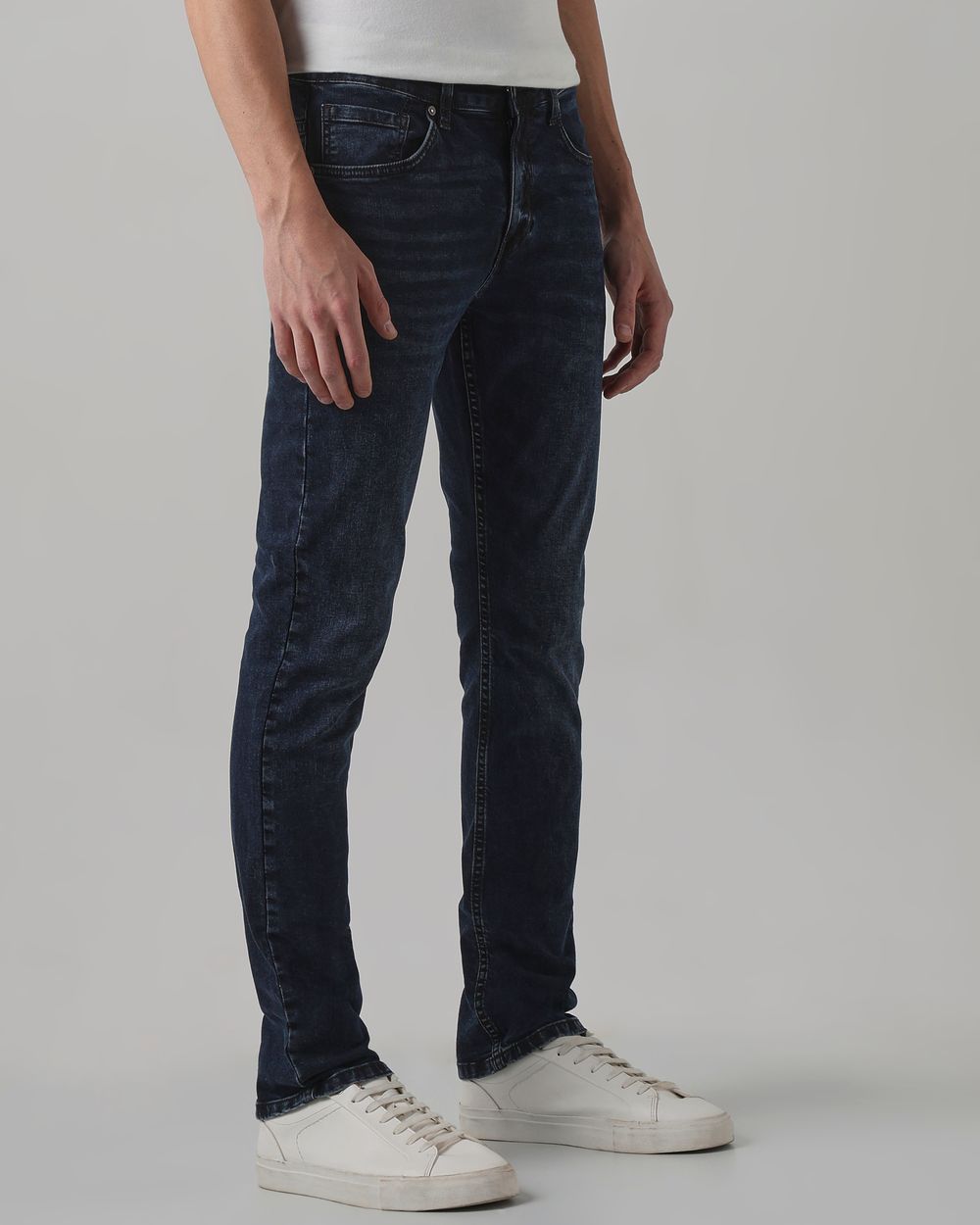 Blue Black Super Slim Fit Original Stretch